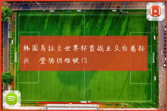 韩国乌拉圭世界杯首战互交白卷孙兴慜登场仍难破门